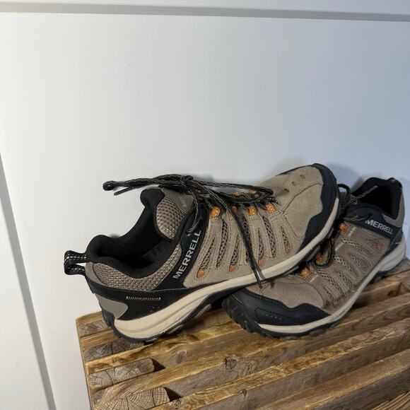 Merrell Moab 2 Vent Outdoor Hiking Shoe. Casual, Workwear, Suede, Mesh. Walking main image 8